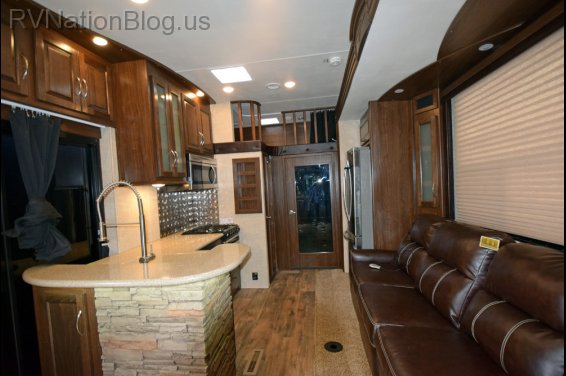 Click here to see the New 2015 Cyclone 4200 Toy Hauler Fifth Wheel by Heartland RV at RVNation.us