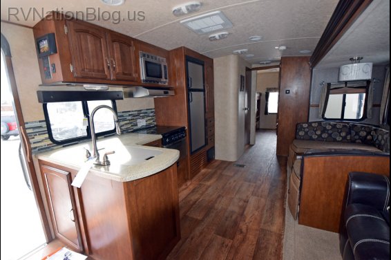 Click here to see the New 2015 Heritage Glen 312QBUD Travel Trailer by Forest River at RVNation.us