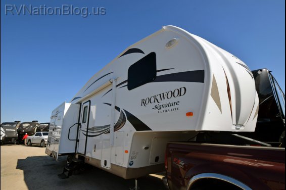 Click here to see the New 2015 Rockwood Signature Ultra Lite 8288WSA Fifth Wheel by Forest River at RVNation.us