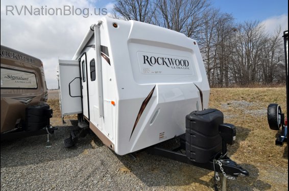 Click here to see the New 2015 Rockwood Ultra Lite 2304DS Travel Trailer by Forest River at RVNation.us