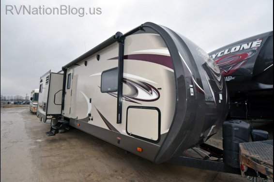 Click here to see the New 2015 Heritage Glen 300BH Travel Trailer by Forest River at RVNation.us