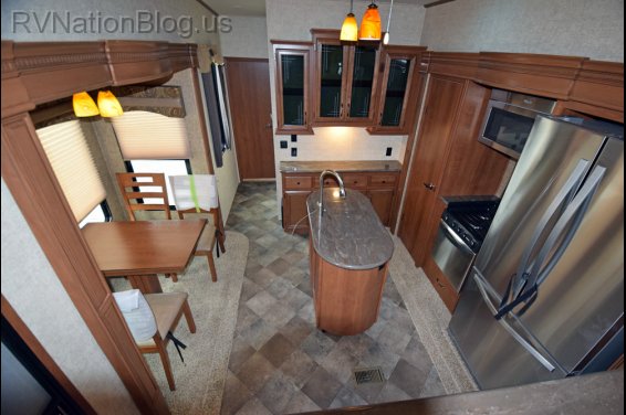 Click here to see the New 2015 Sandpiper 377FLIK Fifth Wheel by Forest River at RVNation.us