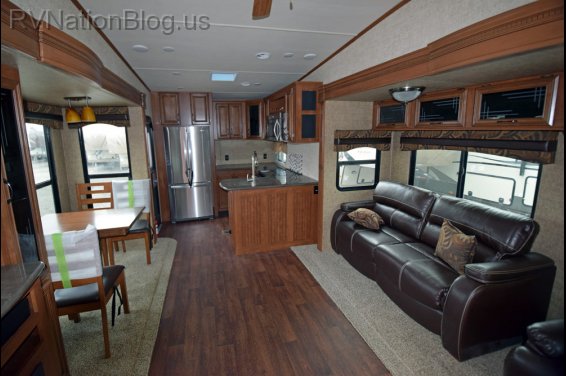 Click here to see the New 2015 Sandpiper 37RKOK Fifth Wheel by Forest River at RVNation.us