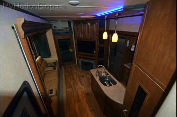 Click here to see the New 2015 XLR Thunderbolt 375AMP Toy Hauler Fifth Wheel by Forest River at RVNation.us