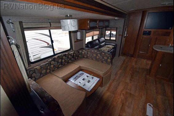 Click here to see the New 2015 Heritage Glen 312QBUD Travel Trailer by Forest River at RVNation.us