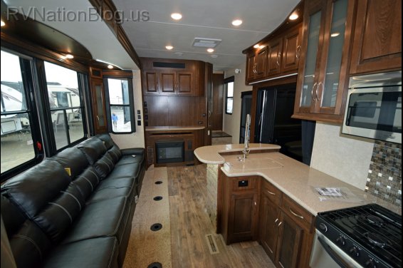 Click here to see the New 2015 Cyclone 4200 Toy Hauler Fifth Wheel by Heartland RV at RVNation.us