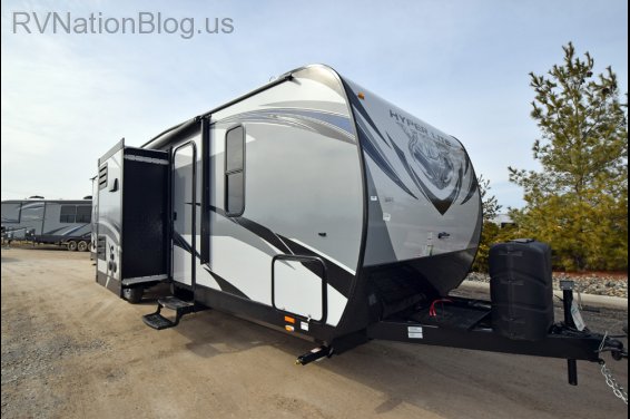 Click here to see the New 2015 XLR Hyper Lite 30HDS Toy Hauler Travel Trailer by Forest River at RVNation.us