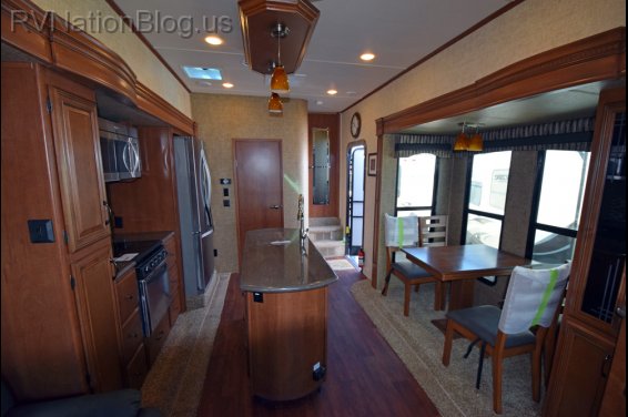 Click here to see the New 2015 Sandpiper 378FB Fifth Wheel by Forest River at RVNation.us