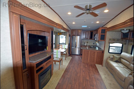 Click here to see the New 2015 Sandpiper 37RKOK Fifth Wheel by Forest River at RVNation.us