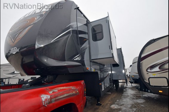 Click here to see the New 2015 Cyclone 4200 Toy Hauler Fifth Wheel by Heartland RV at RVNation.us