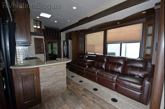 Click here to see the New 2015 Cyclone 4200 Toy Hauler Fifth Wheel by Heartland RV at RVNation.us