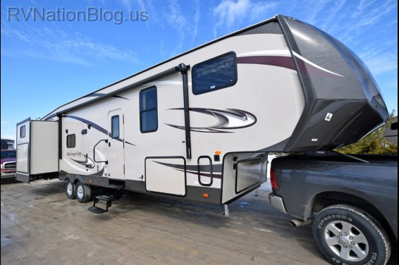 Click here to see the New 2015 Heritage Glen 356QB Fifth Wheel by Forest River at RVNation.us