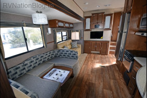Click here to see the New 2015 Heritage Glen 356QB Fifth Wheel by Forest River at RVNation.us