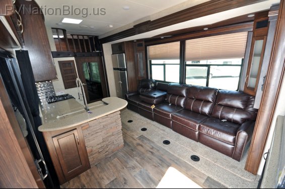 Click here to see the New 2015 Cyclone 4200 Toy Hauler Fifth Wheel by Heartland RV at RVNation.us