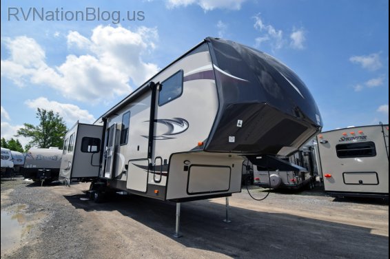 Click here to see the New 2016 Heritage Glen 337BAR Fifth Wheel by Forest River at RVNation.us