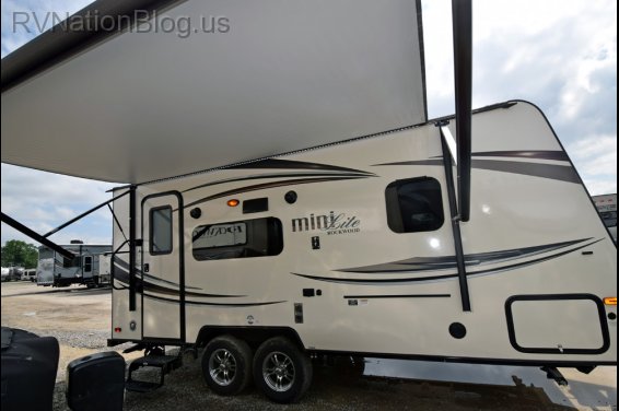 Click here to see the New 2016 Rockwood Mini Lite 2109S Travel Trailer by Forest River at RVNation.us