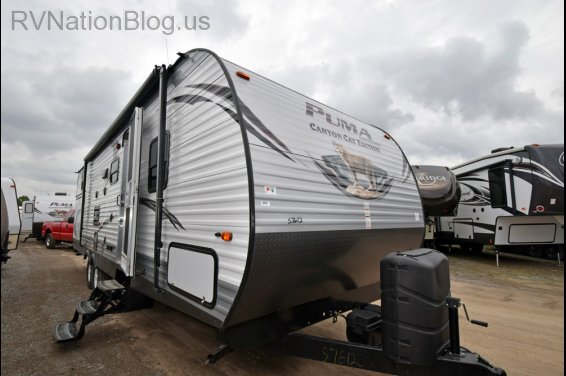 Click here to see the New 2016 Canyon Cat 30DBSC Travel Trailer by Palomino at RVNation.us