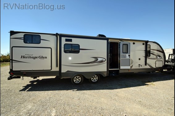 Click here to see the New 2016 Heritage Glen 300BH Travel Trailer by Forest River at RVNation.us