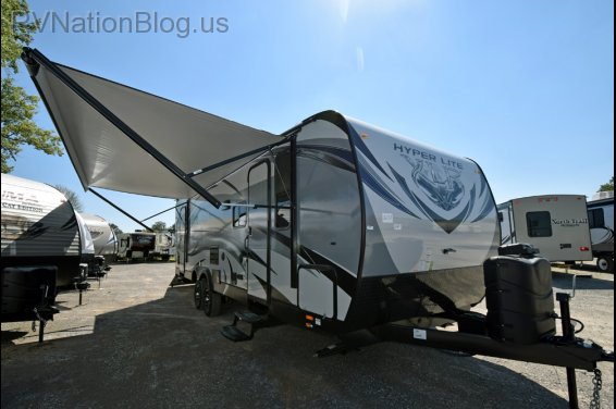 Click here to see the New 2016 XLR Hyper Lite 27HFS Toy Hauler Travel Trailer by Forest River at RVNation.us