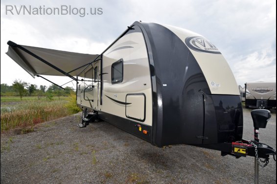Click here to see the New 2016 Vibe 268RKS Travel Trailer by Forest River at RVNation.us