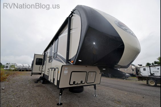 Click here to see the New 2016 Sandpiper 371REBH Fifth Wheel by Forest River at RVNation.us