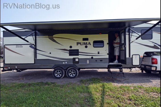 Click here to see the New 2016 Puma 295BHSS Fifth Wheel by Palomino at RVNation.us