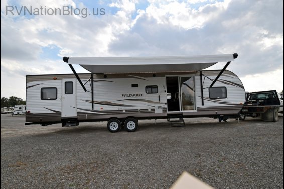 Click here to see the New 2016 Wildwood 36BHBS Travel Trailer by Forest River at RVNation.us