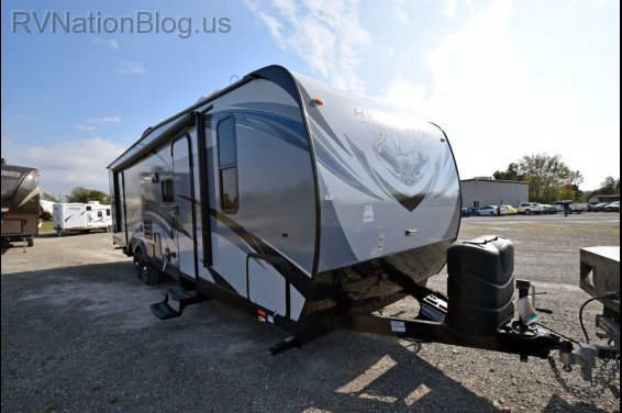 Click here to see the New 2016 XLR Hyper Lite 29HFS Toy Hauler Travel Trailer by Forest River at RVNation.us