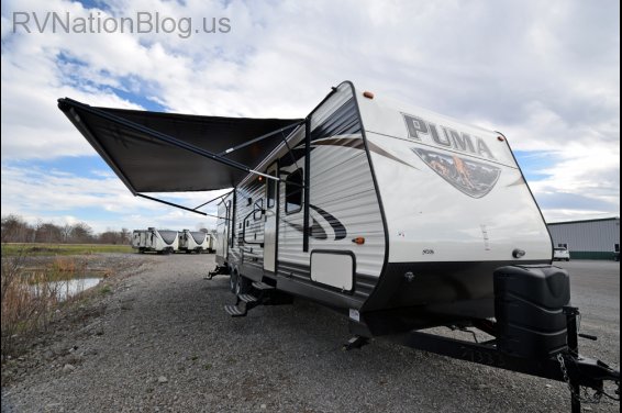 Click here to see the New 2016 Puma 31BHSS Travel Trailer by Palomino at RVNation.us