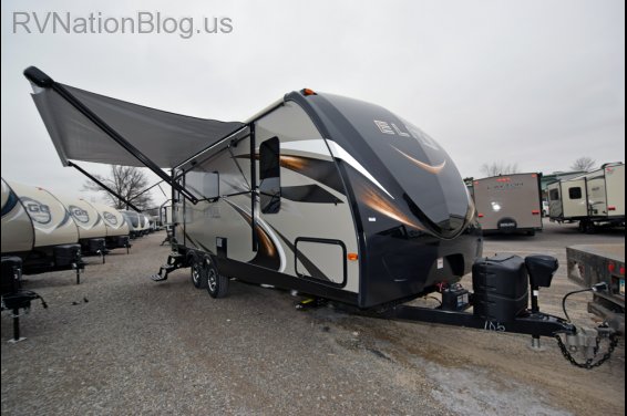 Click here to see the New 2016 Passport Elite 23RB Travel Trailer by Keystone RV at RVNation.us