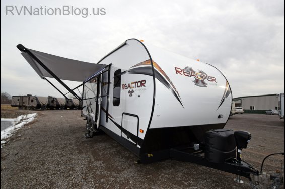 Click here to see the New 2016 Reactor 24FQS Toy Hauler Travel Trailer by EverGreen RV at RVNation.us