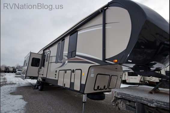 Click here to see the New 2016 Sandpiper 371REBH Fifth Wheel by Forest River at RVNation.us