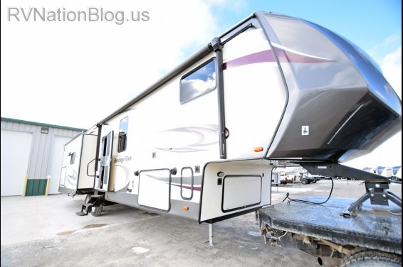 Click here to see the New 2016 Heritage Glen 368RLBHK Fifth Wheel by Forest River at RVNation.us