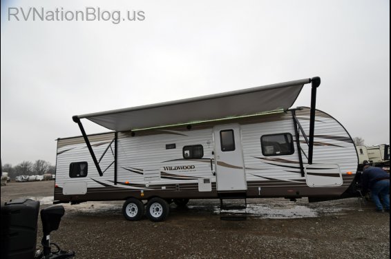 Click here to see the New 2016 Wildwood 30QBSS Travel Trailer by Forest River at RVNation.us