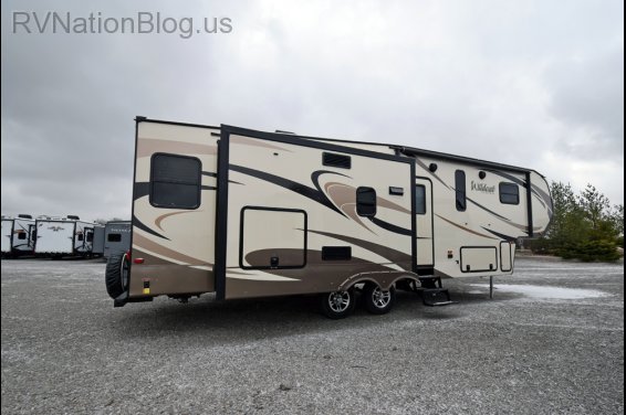 Click here to see the New 2016 Wildcat 29RLX Fifth Wheel by Forest River at RVNation.us