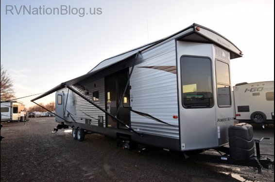 Click here to see the New 2016 Wildwood DLX 39FDEN Travel Trailer by Forest River at RVNation.us