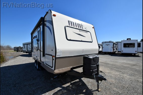 Click here to see the New 2016 Rockwood Mini Lite 2104S Travel Trailer by Forest River at RVNation.us