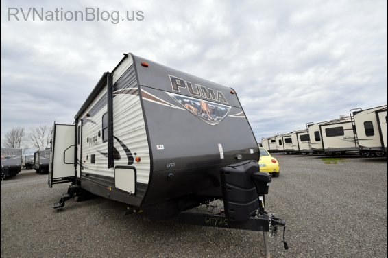 Click here to see the New 2016 Puma 32DBKS Travel Trailer by Palomino at RVNation.us