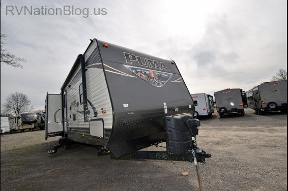 Click here to see the New 2016 Puma 32DBKS Travel Trailer by Palomino at RVNation.us