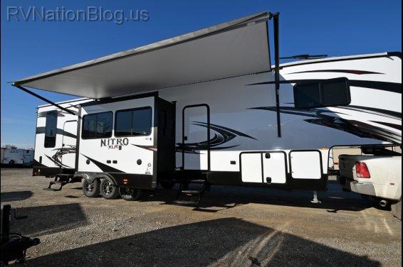 Click here to see the New 2016 XLR Nitro 38TD5 Toy Hauler Fifth Wheel by Forest River at RVNation.us