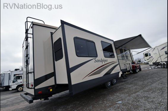 Click here to see the New 2016 Sandpiper 371REBH Fifth Wheel by Forest River at RVNation.us