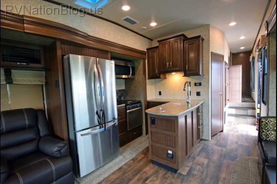 Click here to see the New 2016 Sandpiper 371REBH Fifth Wheel by Forest River at RVNation.us