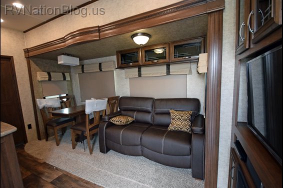 Click here to see the New 2016 Sandpiper 381RBOK Fifth Wheel by Forest River at RVNation.us