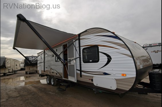 Click here to see the New 2016 Wildwood Xlite 263BHXL Travel Trailer by Forest River at RVNation.us