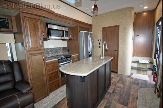 Click here to see the New 2016 Sandpiper 378FB Fifth Wheel by Forest River at RVNation.us