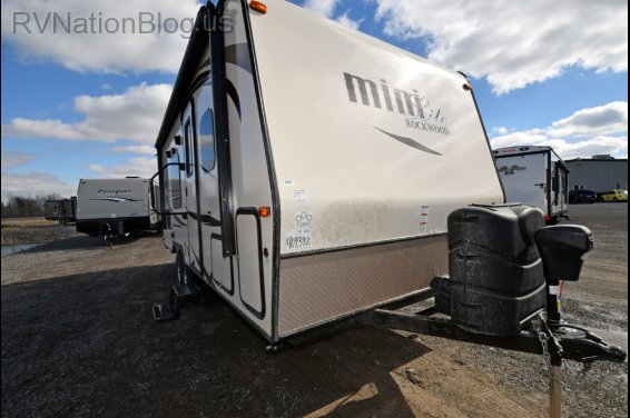 Click here to see the New 2016 Rockwood Mini Lite 2306 Travel Trailer by Forest River at RVNation.us