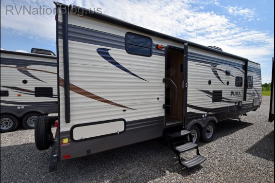 Click here to see the New 2016 Puma 28FQDB Travel Trailer by Palomino at RVNation.us