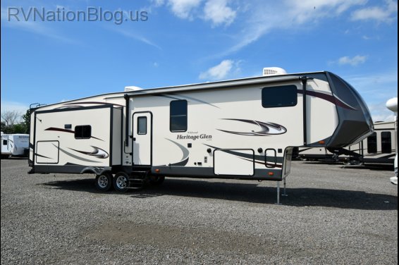 Click here to see the New 2017 Heritage Glen 368RLBHK Fifth Wheel by Forest River at RVNation.us