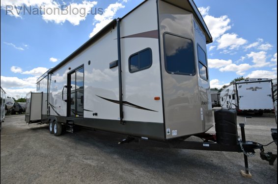 Click here to see the New 2017 Wildwood Lodge 4102BFK Park Trailer by Forest River at RVNation.us