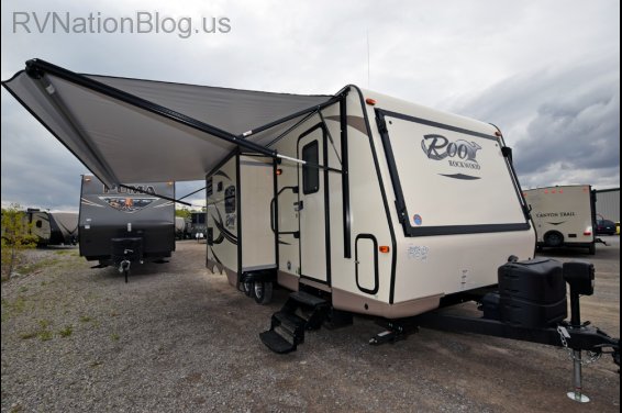 Click here to see the New 2017 Rockwood Roo 23IKSS Hybrid Camper by Forest River at RVNation.us